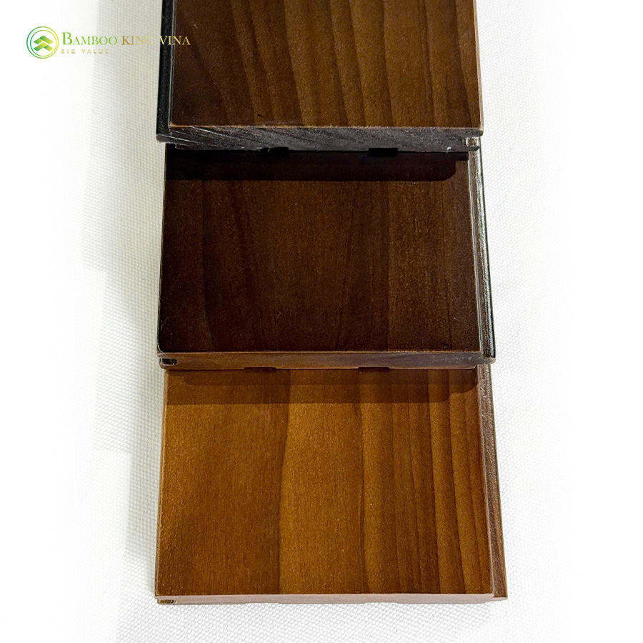 Sàn gỗ trong nhà Poplar biến tính