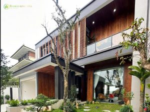 Bamboo King: Công trình đăng cấp từ vật liệu tre và gỗ biến tính