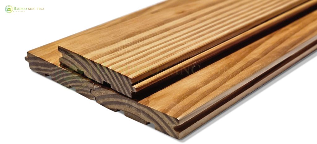 Sàn Gỗ Trong Nhà Thông Mỹ Biến Tính