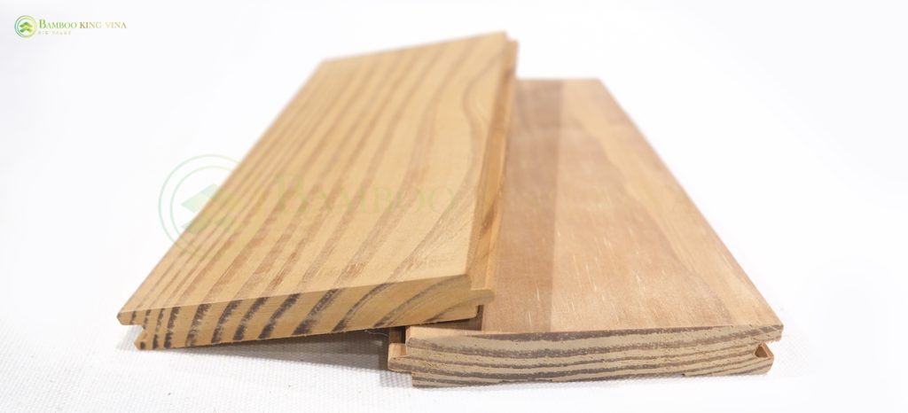 Sàn Gỗ Trong Nhà Thông Mỹ Biến Tính