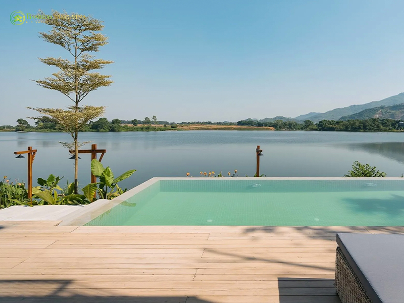 Sàn gỗ ngoài trời biến tính