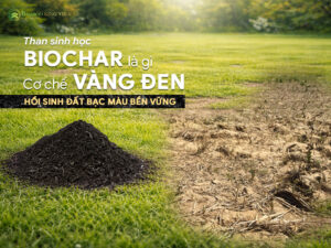 Than Sinh Học Biochar Là Gì? Cơ Chế 'Vàng Đen' Hồi Sinh Đất Bạc Màu Bền Vững