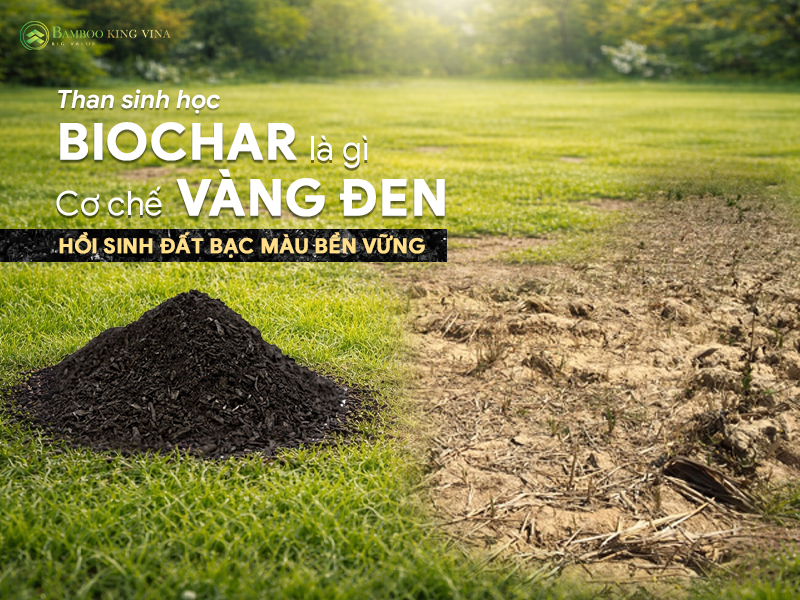 Than Sinh Học Biochar Là Gì? Cơ Chế "Vàng Đen" Hồi Sinh Đất Bạc Màu Bền Vững 1 Than Sinh Học Biochar Là Gì? Cơ Chế 'Vàng Đen' Hồi Sinh Đất Bạc Màu Bền Vững