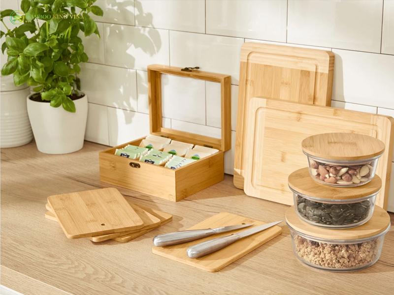  Sản Xuất Dụng Cụ Nhà Bếp Bằng Tre 