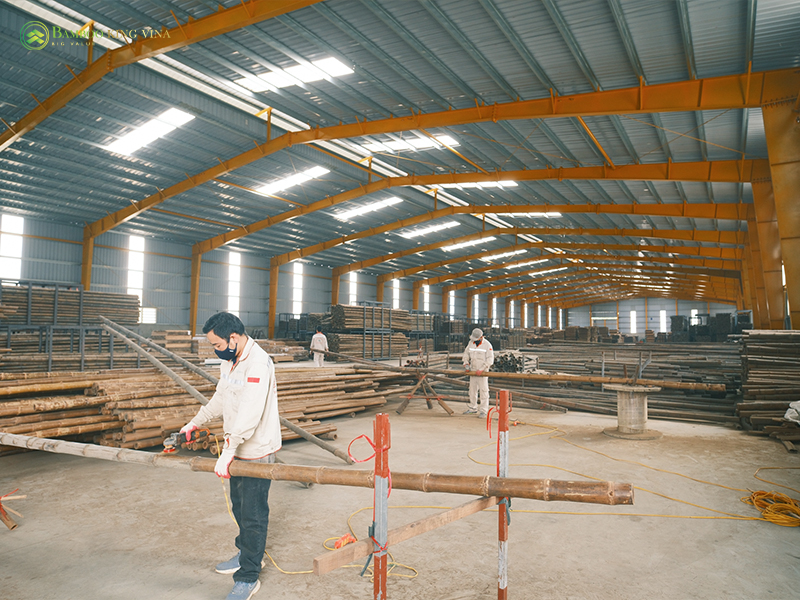 Sàn tre trong nhà được sản xuất ở đâu